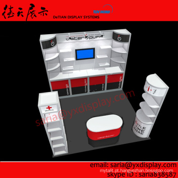 cabine de china comércio mostrar 10x10 pés, stand de exposição barato com design livre em xangai china